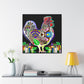 "Chickens in the Street" - Canvas