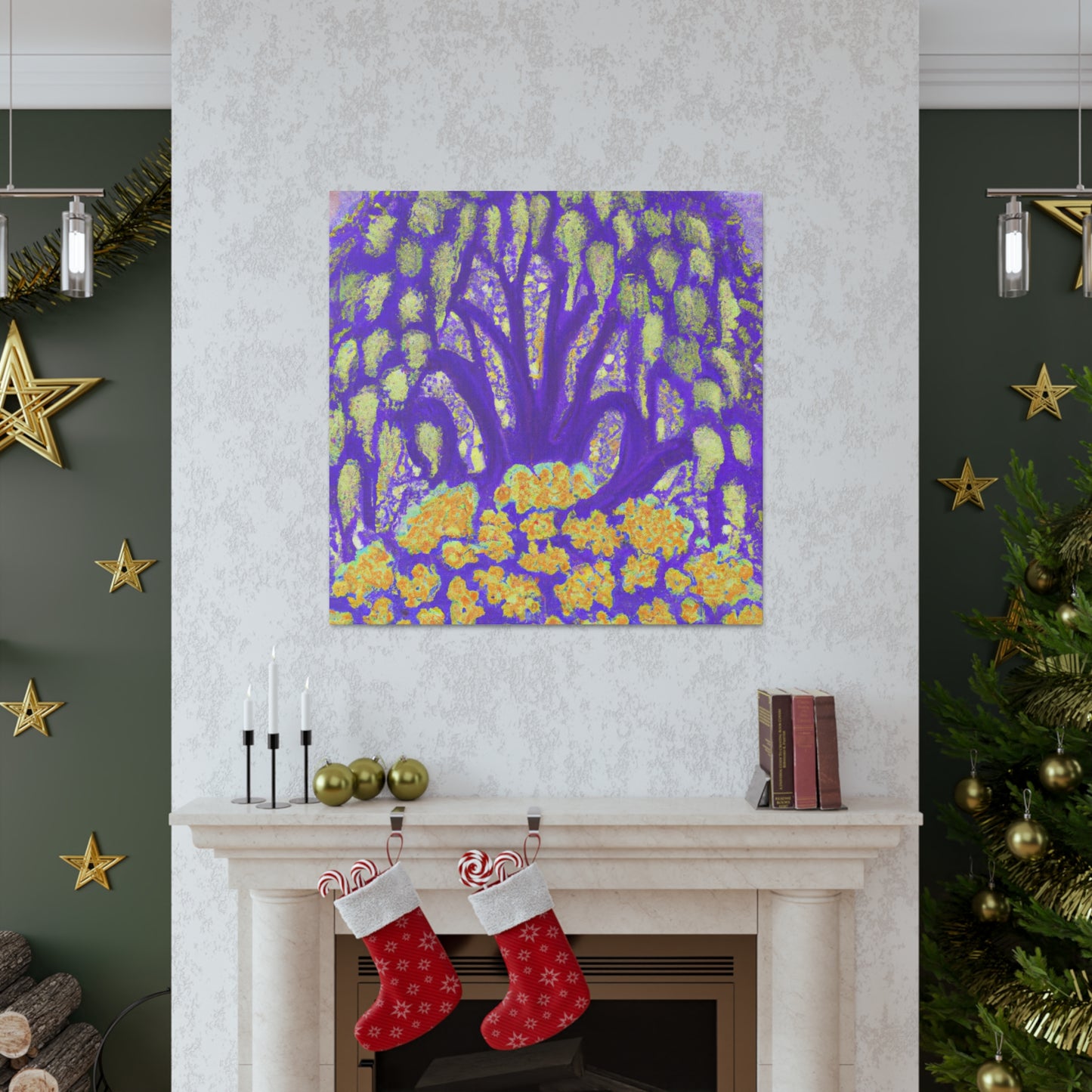 "Wisteria in Bloom" - Canvas