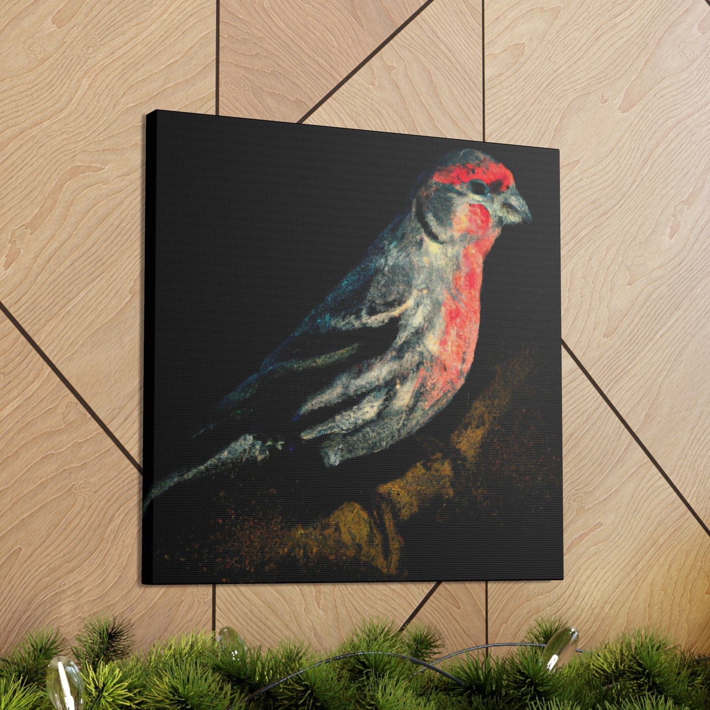 Life of a Finch - Canvas