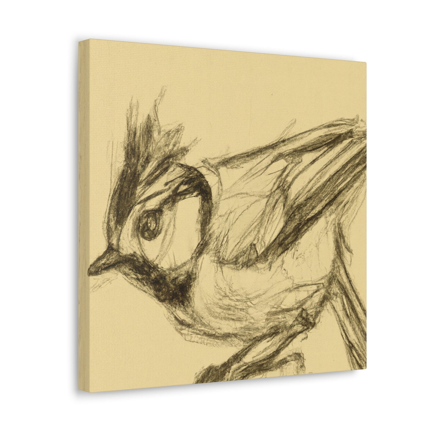 "Tufted Titmouse Splendor" - Canvas