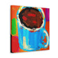 Cup of Coffee Joy - Canvas