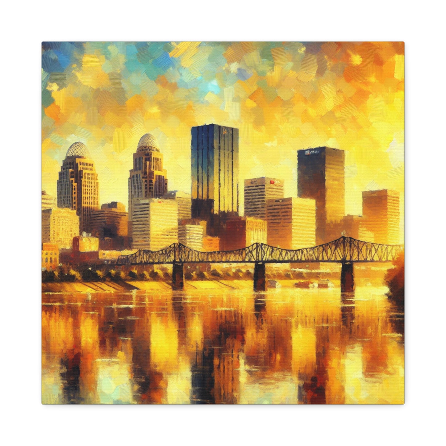 "Glimpses of Louisville" - Canvas