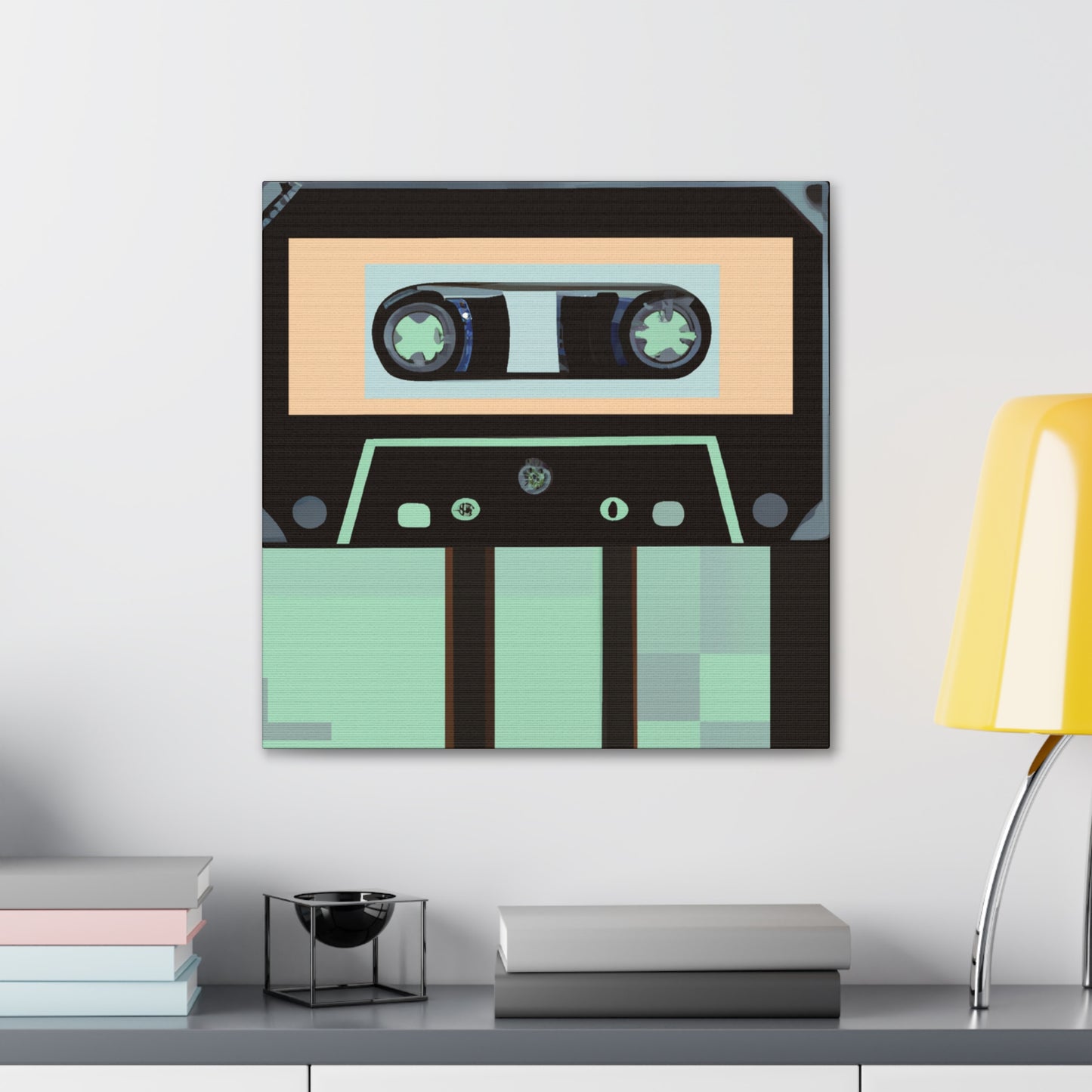 "Cassette Tape Renaissance" - Canvas