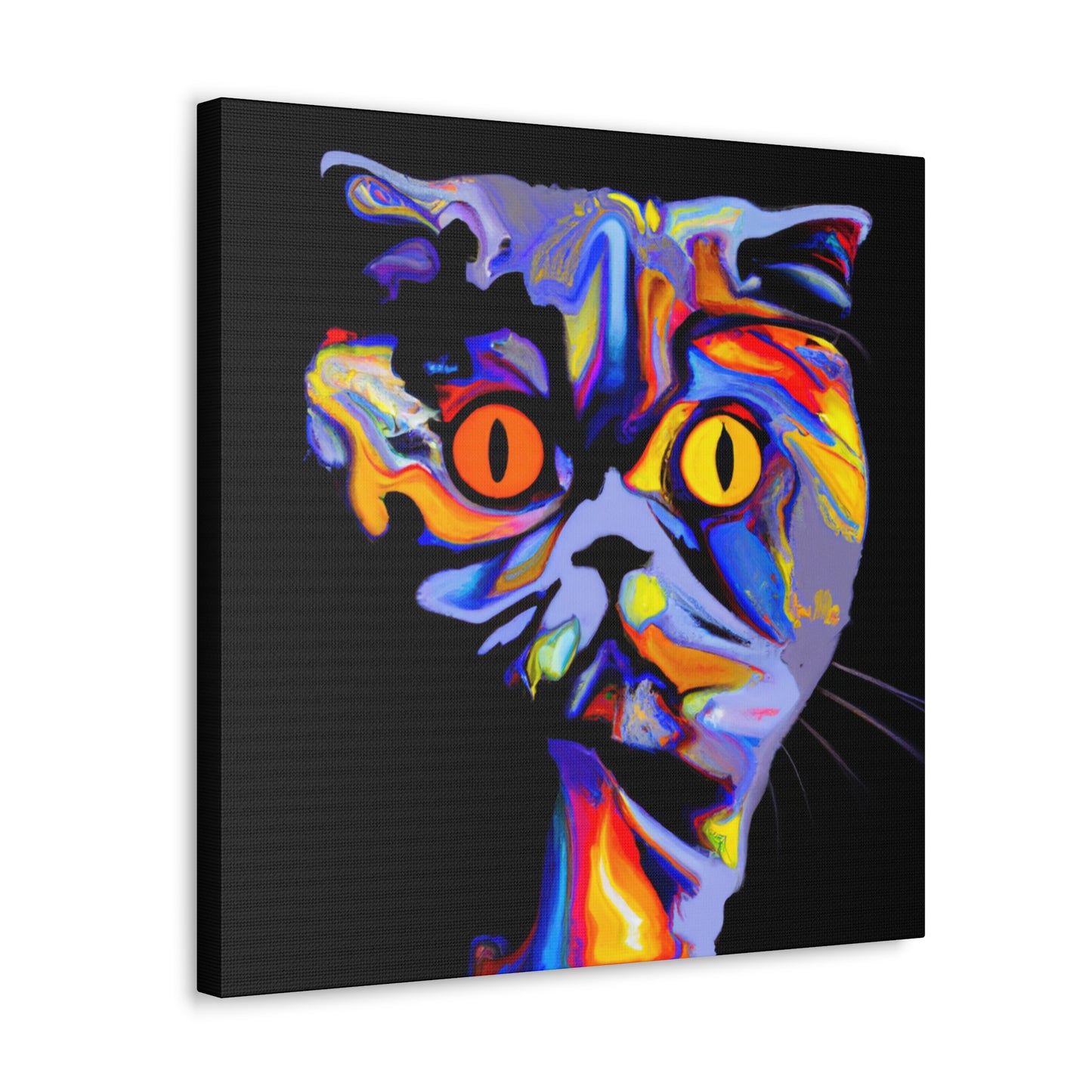 British Shorthair Deco - Canvas