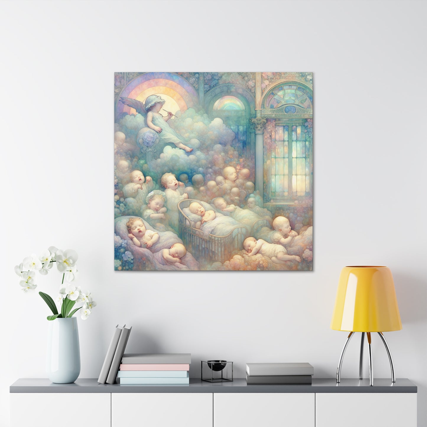 Whimsical Heavenly Serenade - Canvas