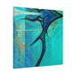 "Sailfish in Art Deco" - Canvas