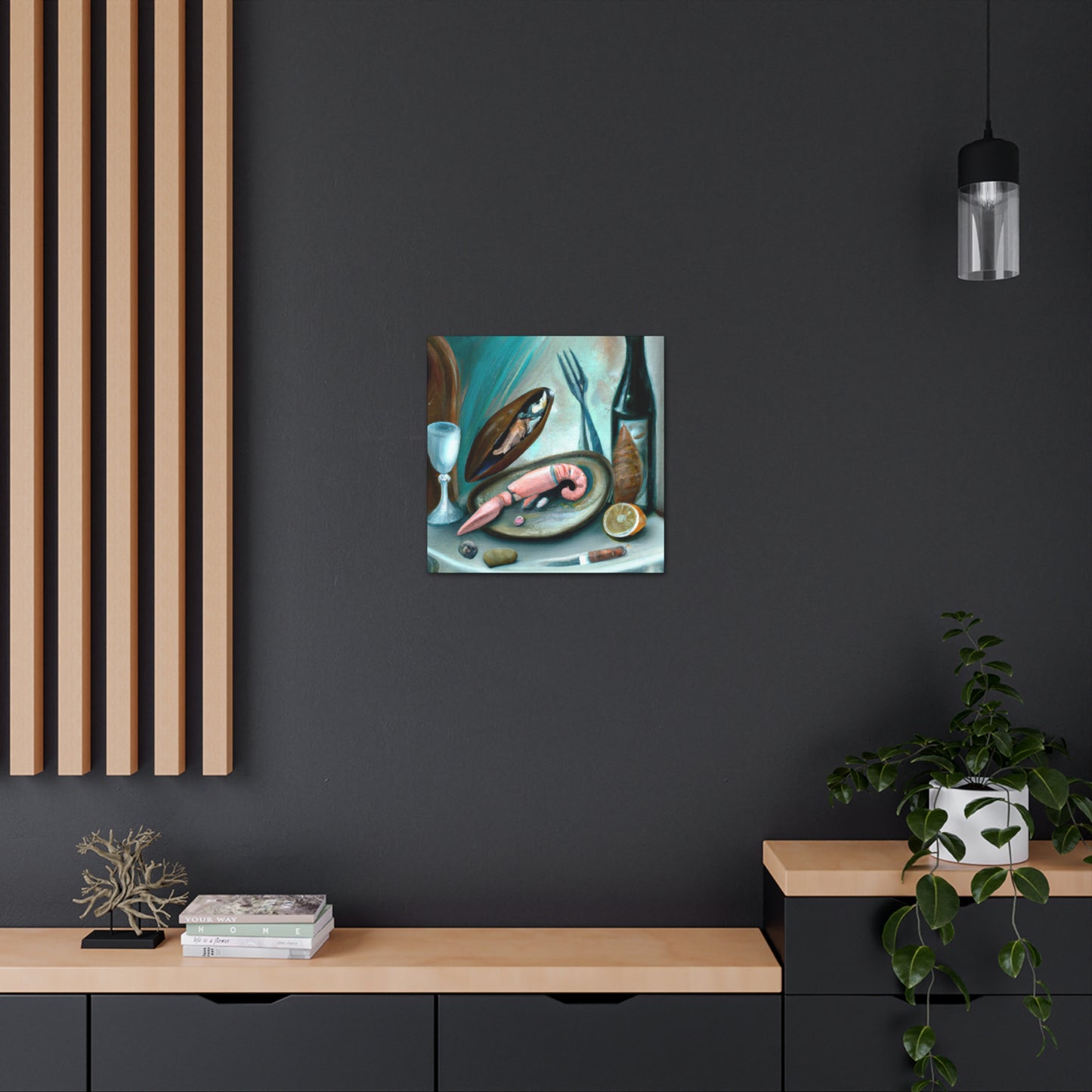 Seafood Surreal Dream - Canvas