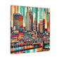 "Louisville Lively Colors" - Canvas