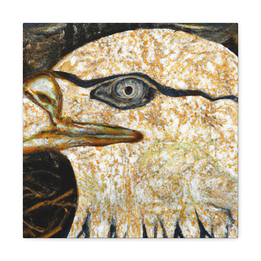 Majestic Bald Eagle Portrait - Canvas