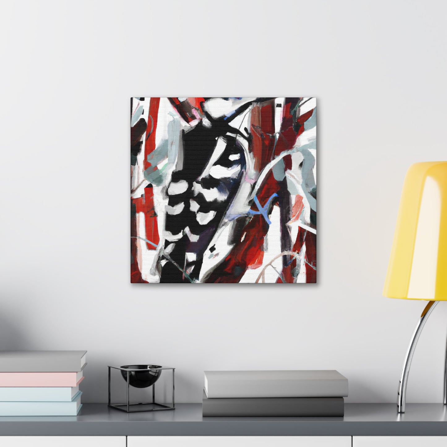 Downy Woodpecker Joy - Canvas