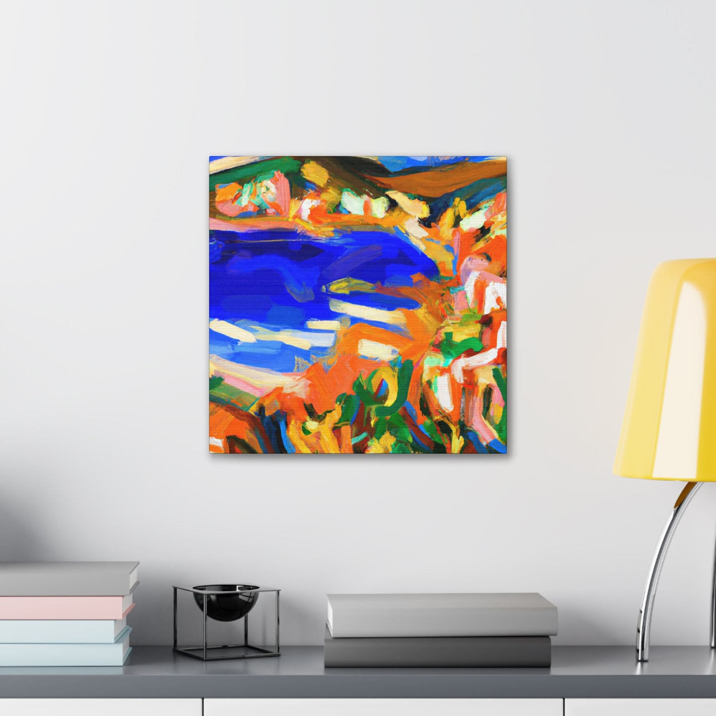 "Bay at Sunrise Impression" - Canvas