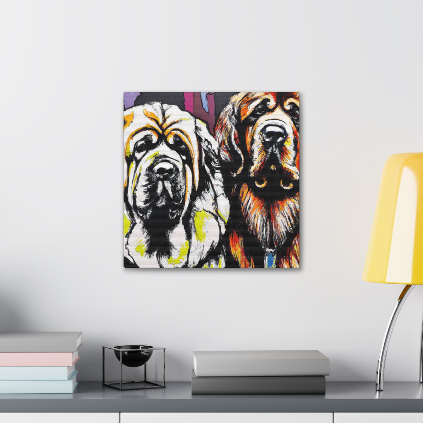 Tibetan Mastiff Portrait - Canvas