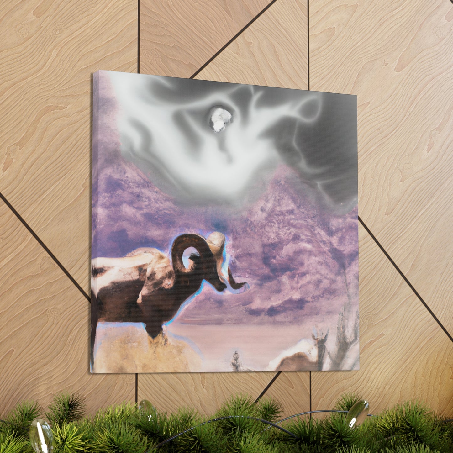 Bighorn Dreamscape Scene - Canvas