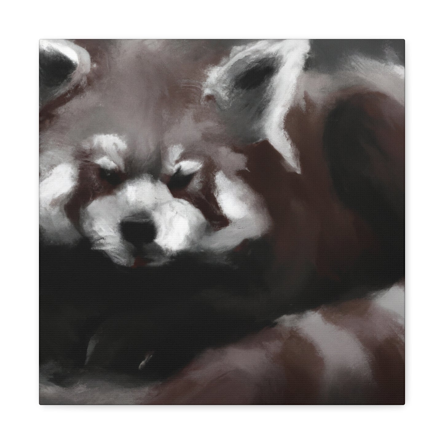 Red Panda Splendor - Canvas