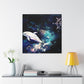 Dancing Dolphin Delight - Canvas