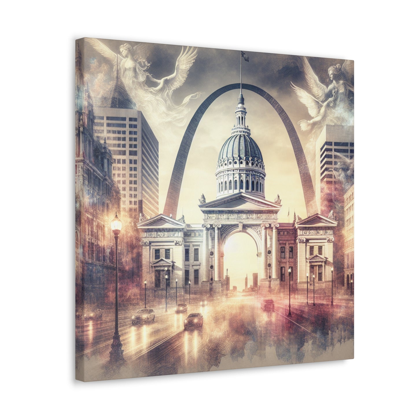 "City of Sacred Splendor" - Canvas