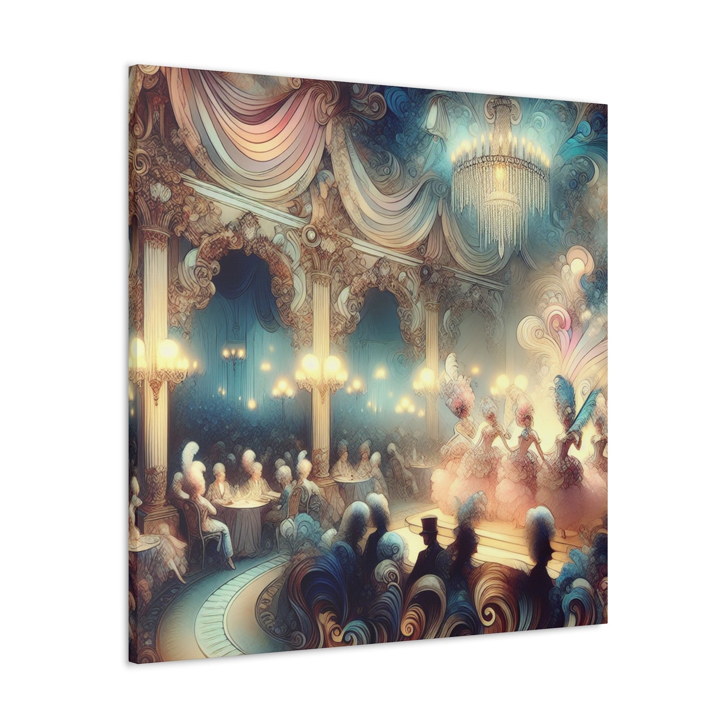 "Dazzling Cabaret Extravaganza" - Canvas