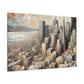 Foggy City Gravitation - Canvas