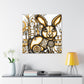 Rabbit in Steamsteel - Canvas