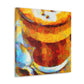 Cappuchino Fauvist Dream - Canvas