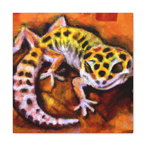 Leopard Gecko Reflection - Canvas