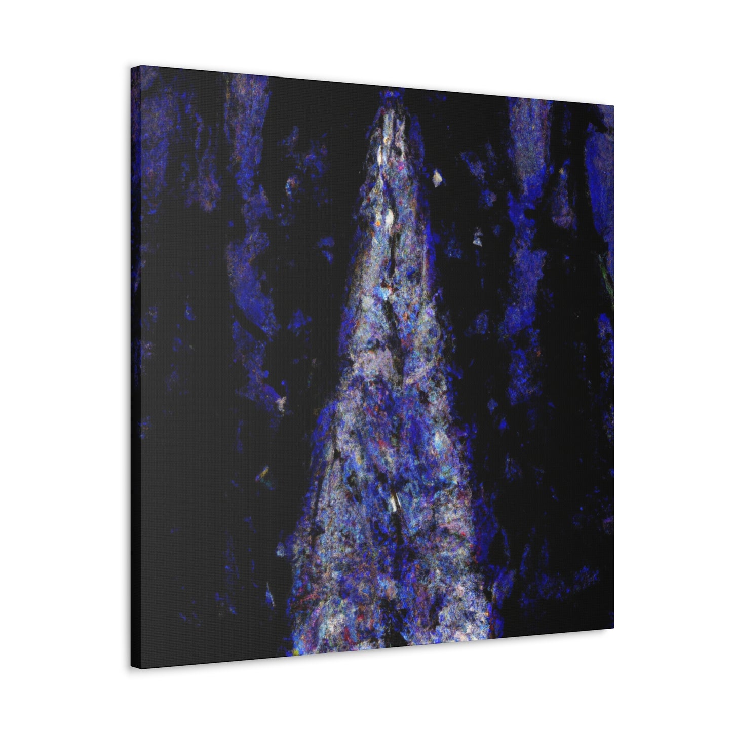 "Winter's Christmas Tree" - Canvas