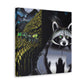 "Raccoon in Surrealism" - Canvas