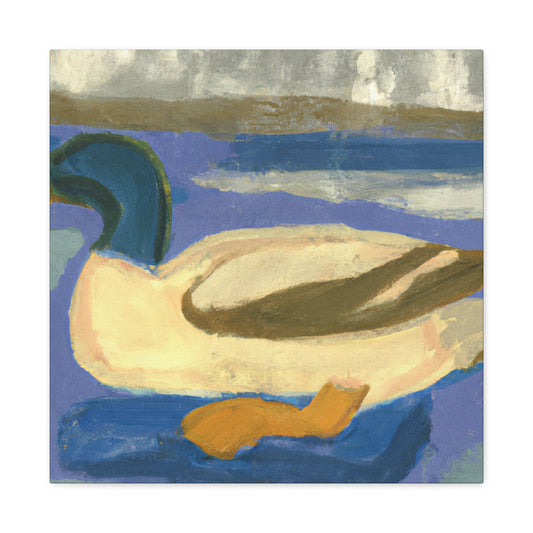 "Mallard Duck Expressionism" - Canvas