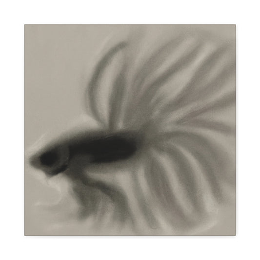 "Betta Among Expressionists" - Canvas