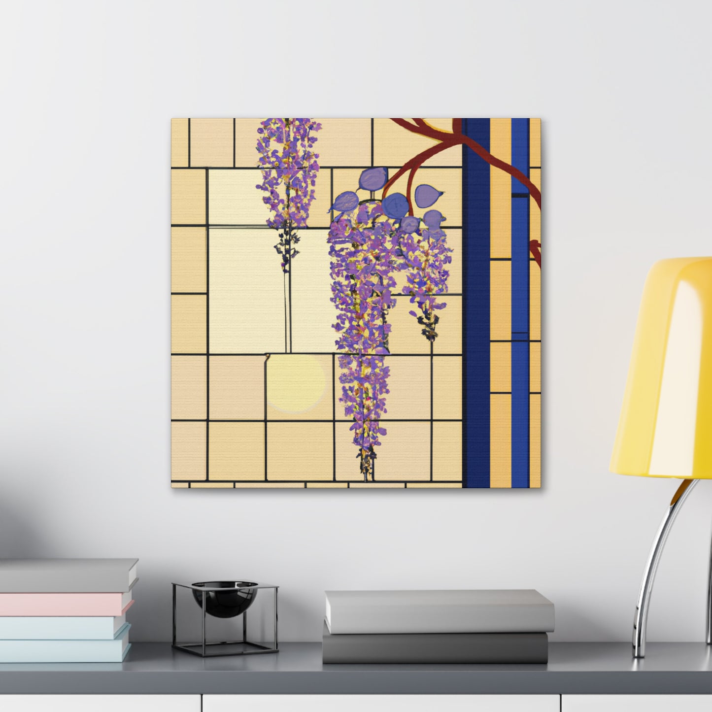 "Wisteria in Bloom" - Canvas