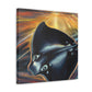 Stingray Art Deco Dream - Canvas