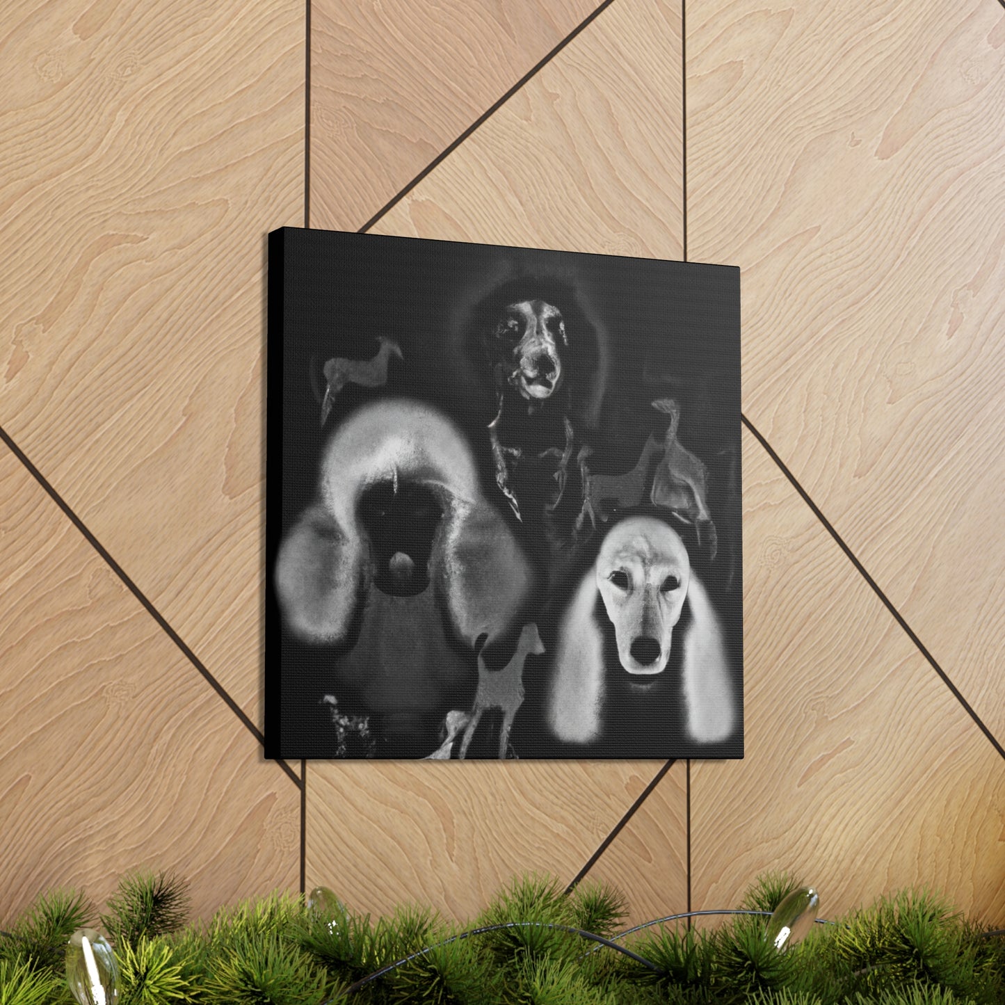 Poodle in a Dream - Canvas