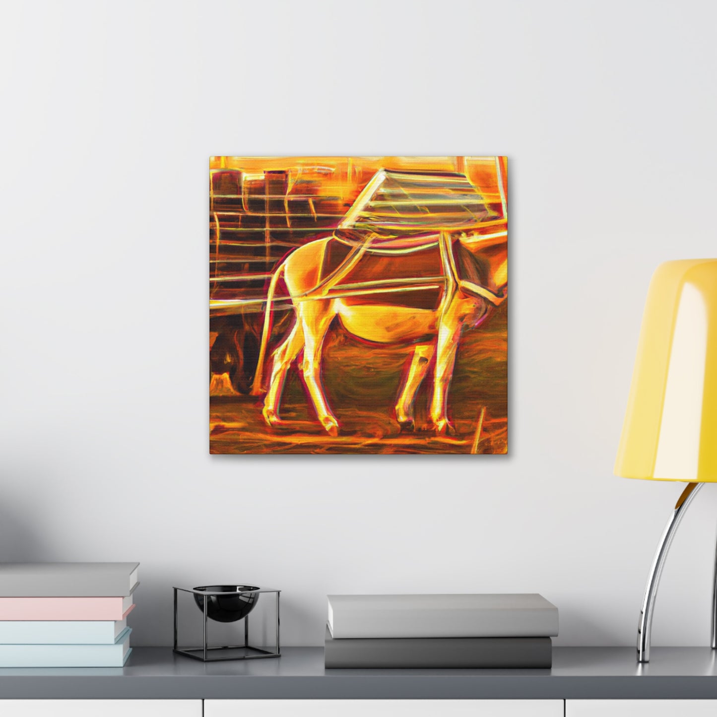 "Mule's Majestic Majesty" - Canvas