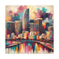 Magic City Vivid Expression - Canvas