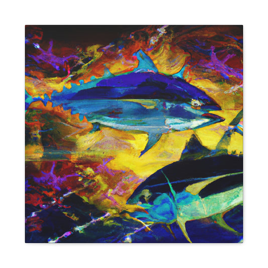 Tuna Fish Abstractions - Canvas