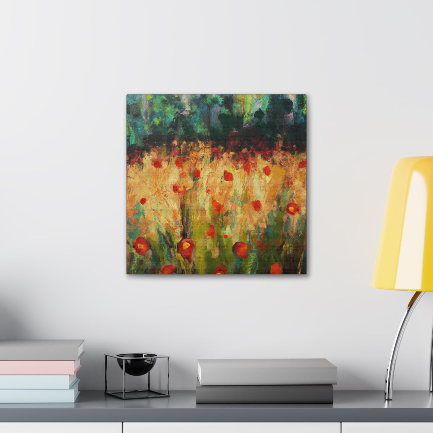 "Poppy of Expressionism" - Canvas