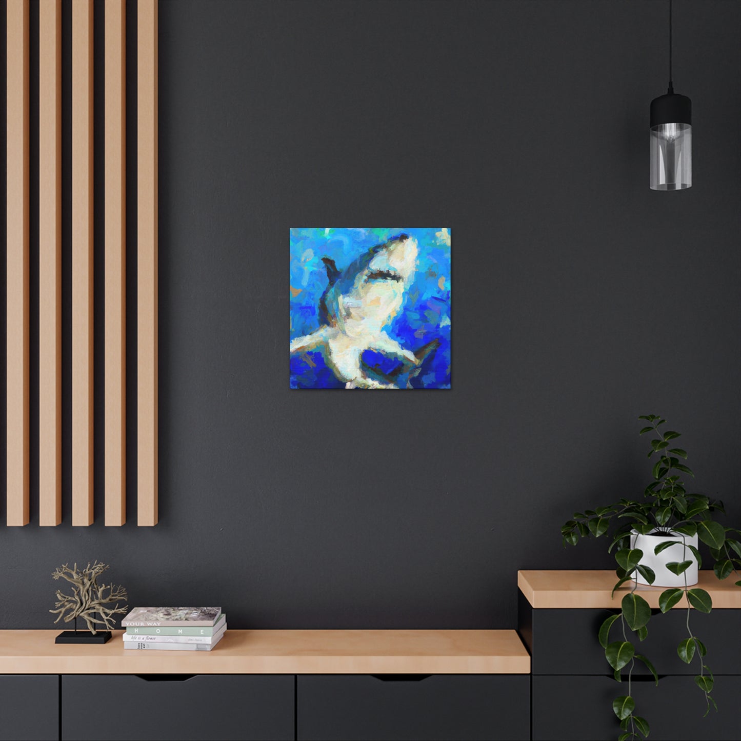 "The Shark's Majesty" - Canvas