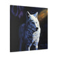 Arctic Wolf Snowscape - Canvas