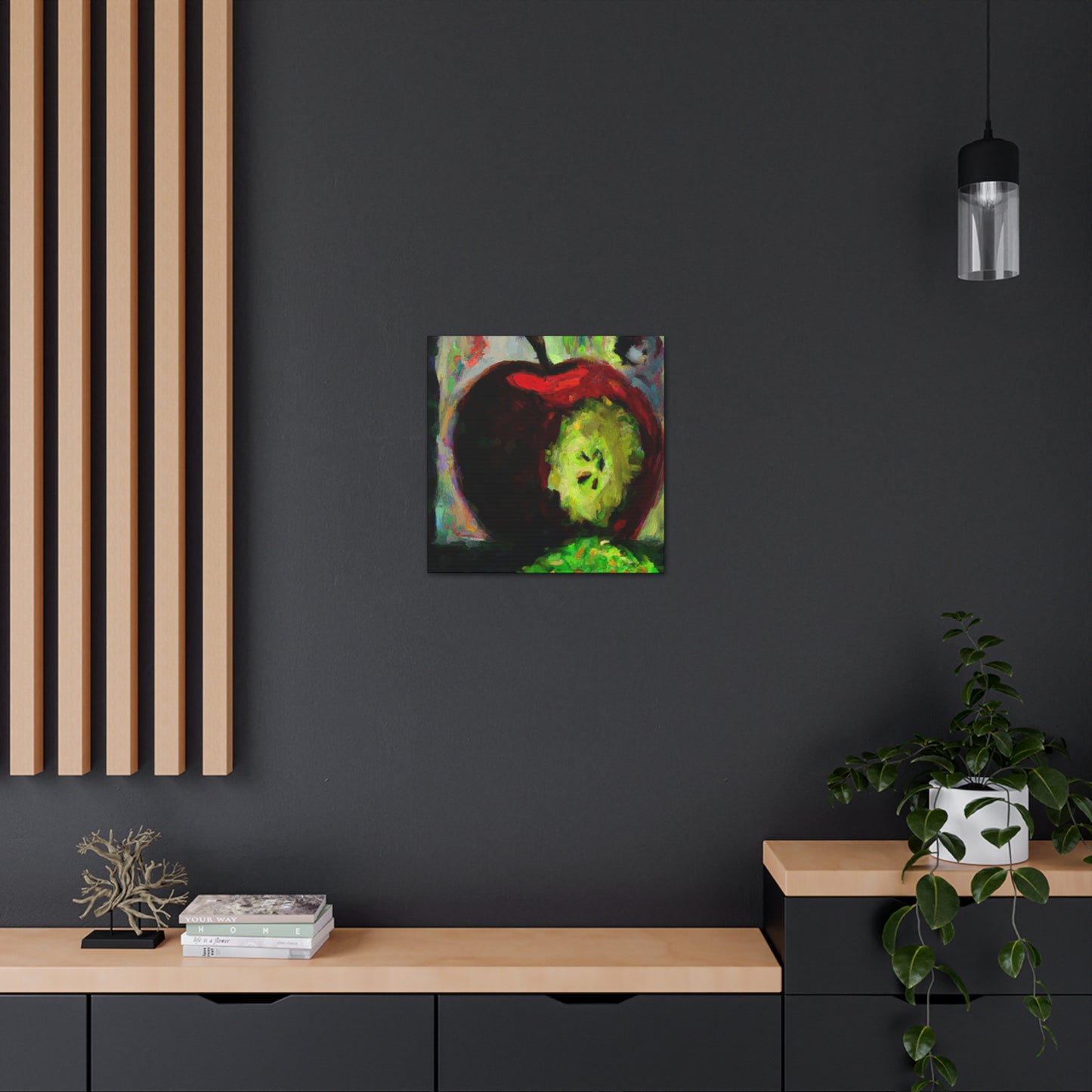 "Apple of Abstraction" - Canvas