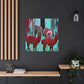 Alpaca Dreamscape Painting - Canvas