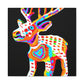 Reindeer Pop Artistry - Canvas