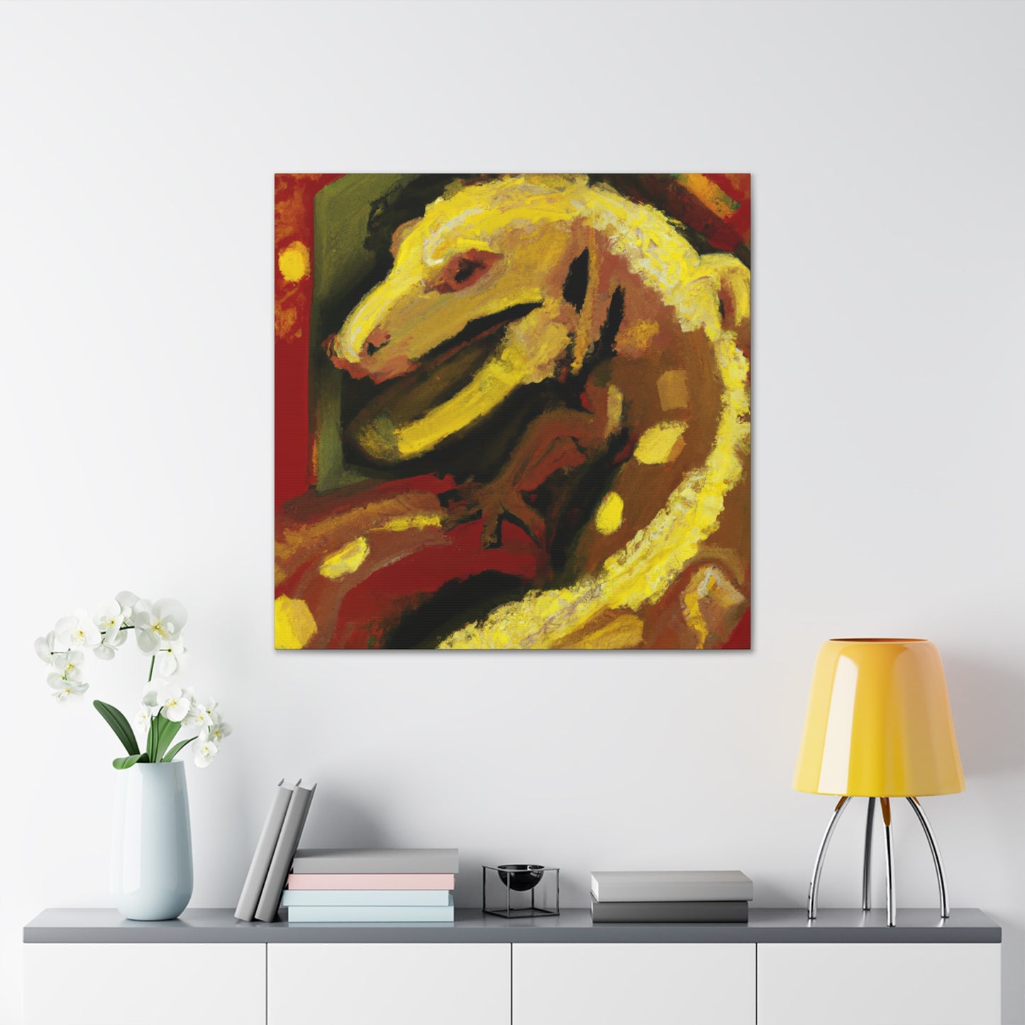 Komodo Dragon Splendor - Canvas