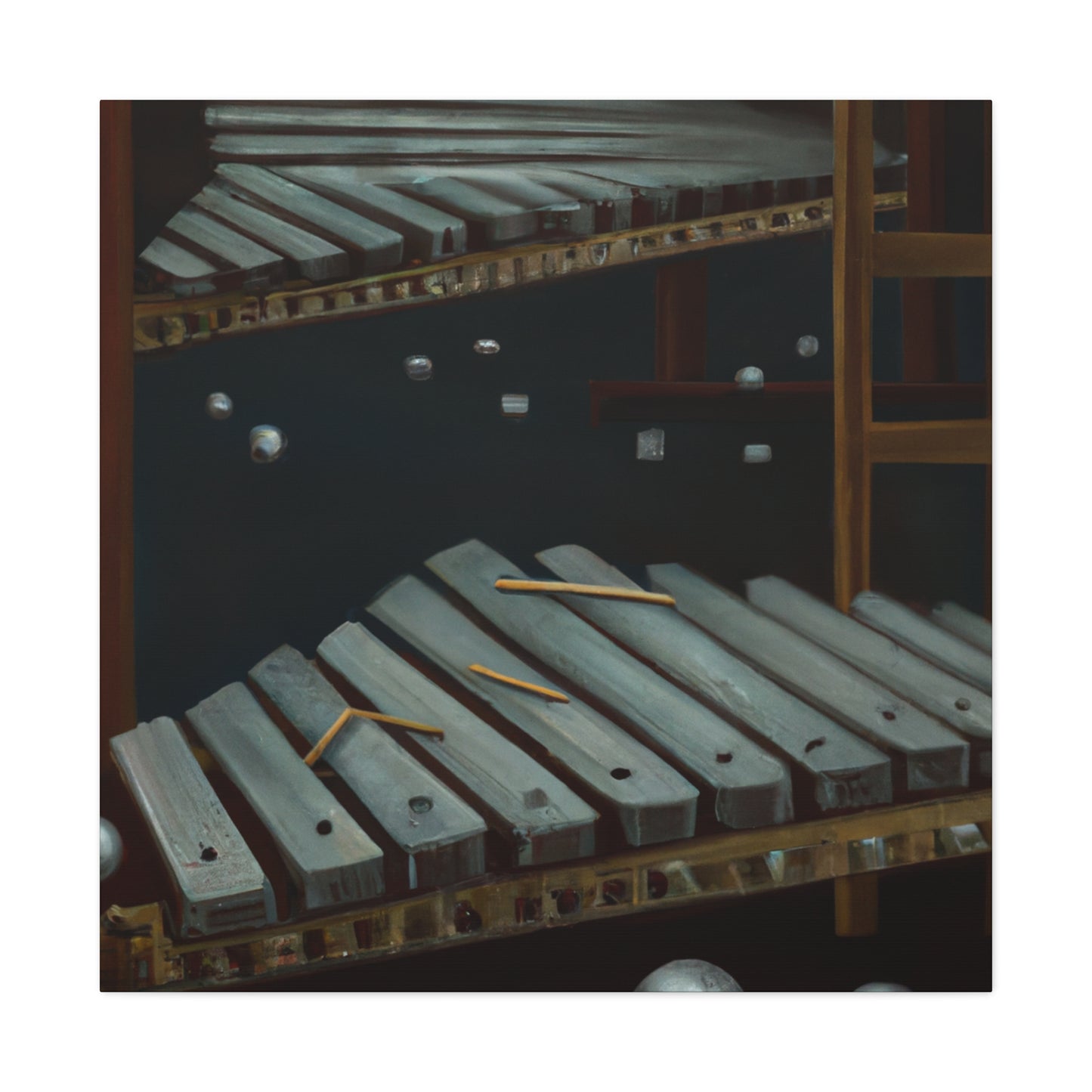 "Xylophone in Dreamland" - Canvas