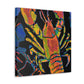 Lobster Expressionism Abstract - Canvas