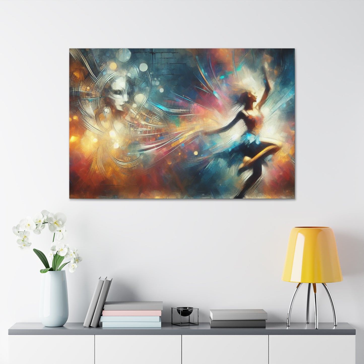 "Graceful Rhythm Unleashed" - Canvas