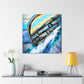 "Seawall Bluish Dreamscape" - Canvas