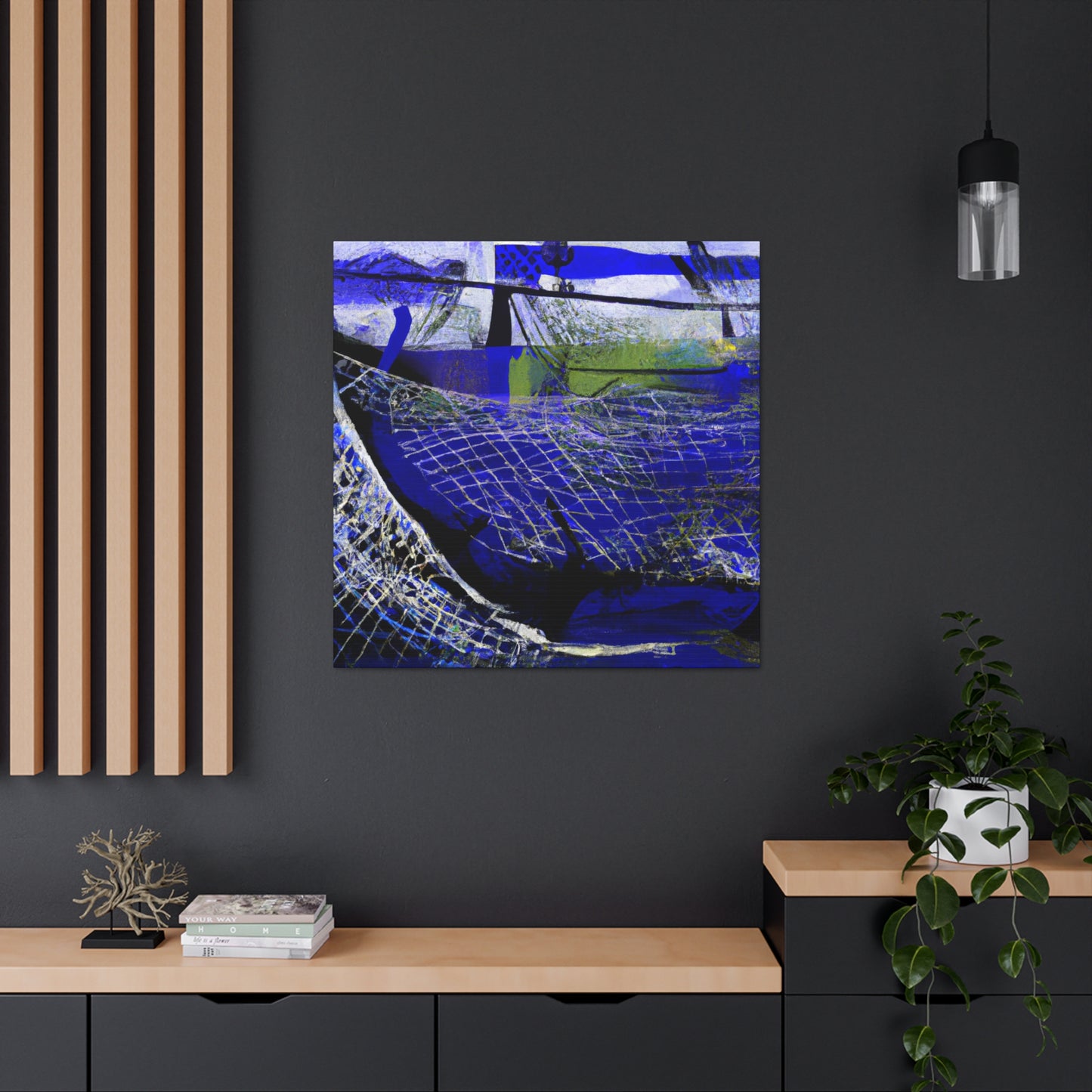 Fishing Net Renewal - Canvas