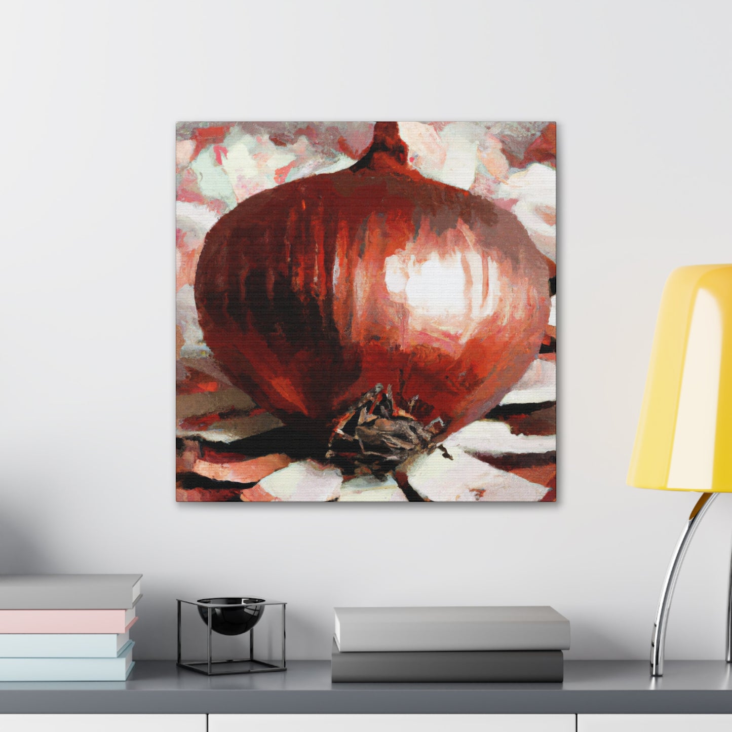 Onion in Baroque - Canvas