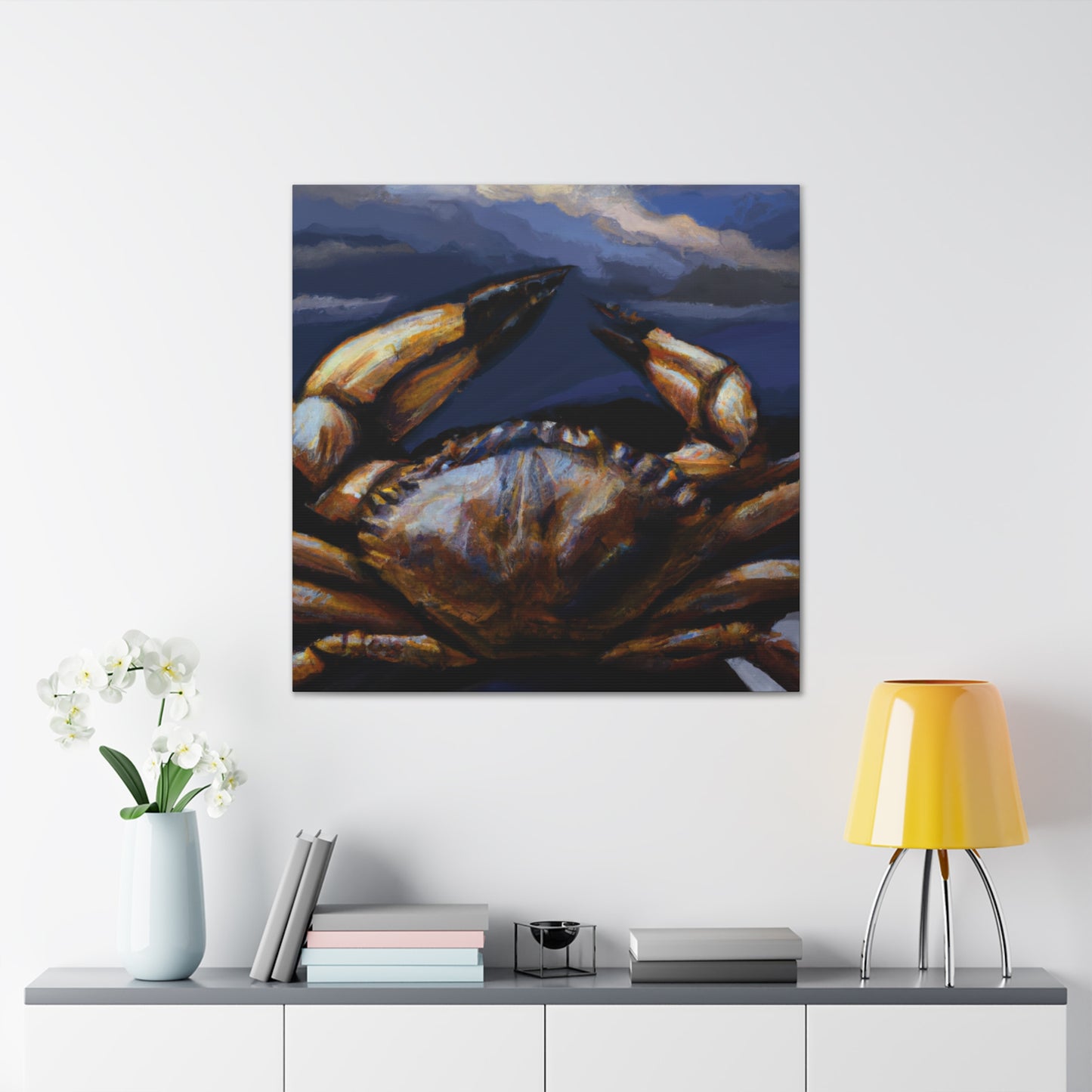 "Crab in Hyperrealism" - Canvas