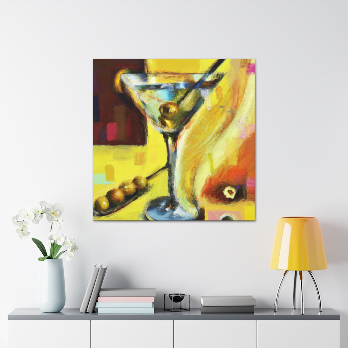 Martini: Impressionist Dream - Canvas